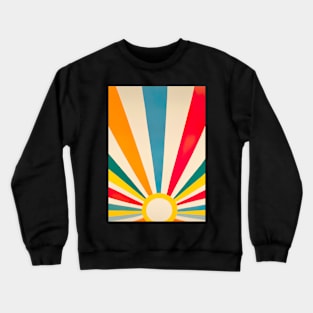 Minimalist Sun Crewneck Sweatshirt